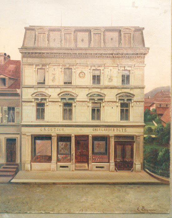 E. Brunner, Verlagshaus C. R. Gutsch 1903 (BKBr 1)