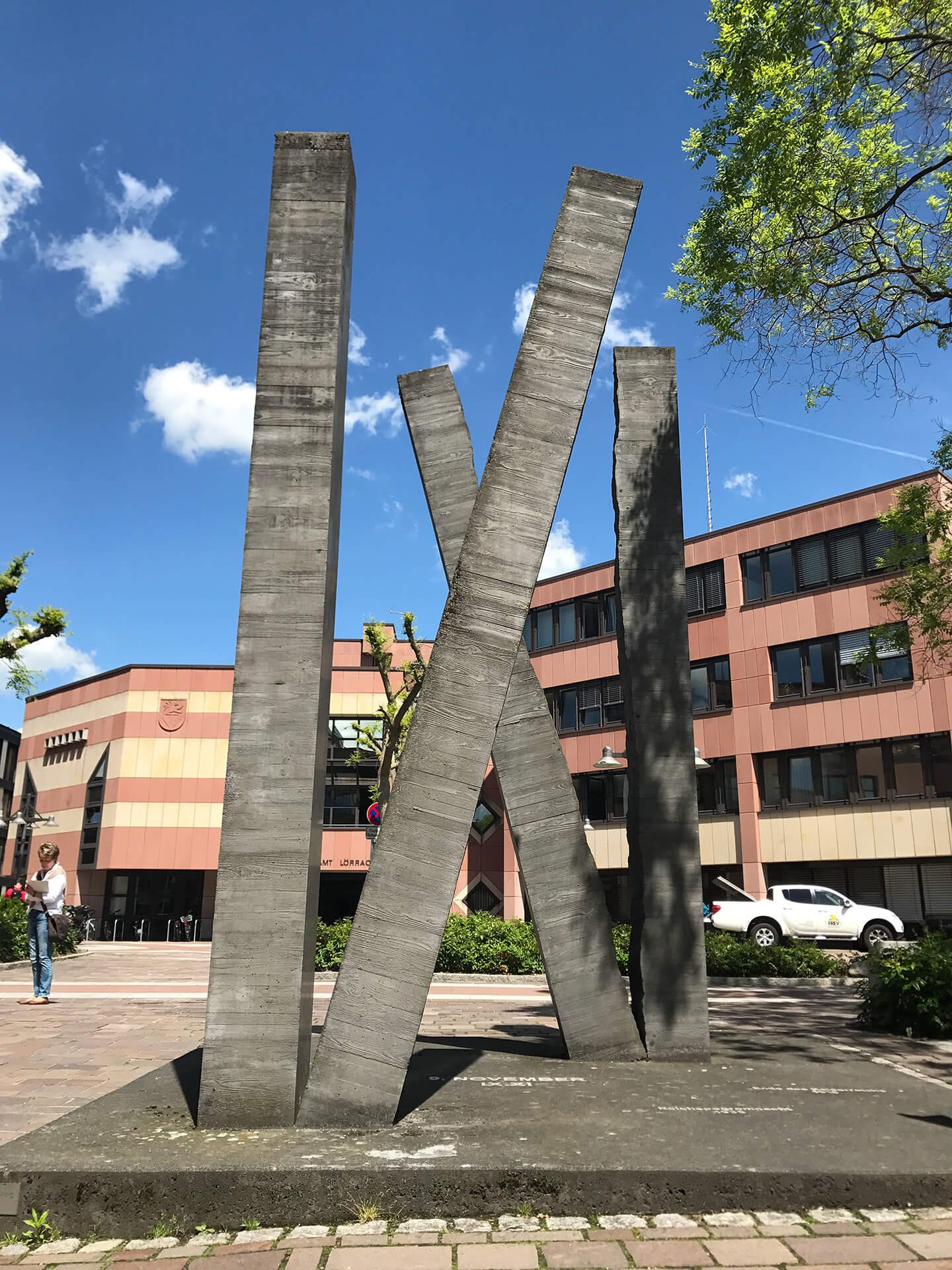 9/11 Skulptur © Lars Frick